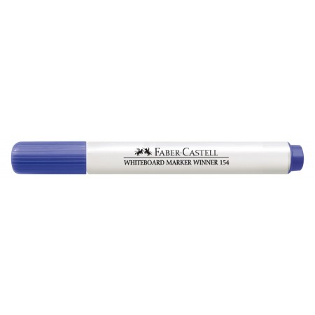 Marker whiteboard varf tesit albastru winner 152 faber-castell Marker whiteboard varf tesit albastru winner 152 faber-castell