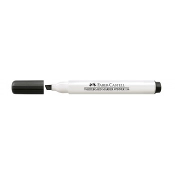 Marker whiteboard varf tesit negru winner 152 faber-castell Marker whiteboard varf tesit negru winner 152 faber-castell