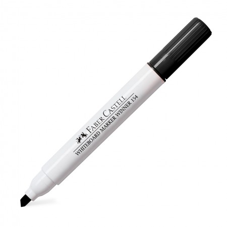 Marker whiteboard varf tesit negru winner 152 faber-castell Marker whiteboard varf tesit negru winner 152 faber-castell