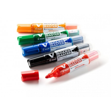 Marker whiteboard verde 6mm varf rotund vboard pilot