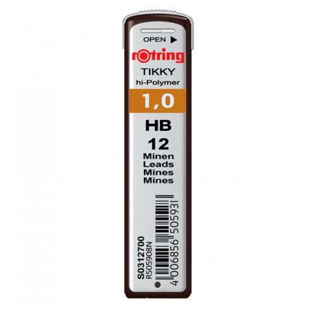 Mina creion 1.0mm hb rotring
