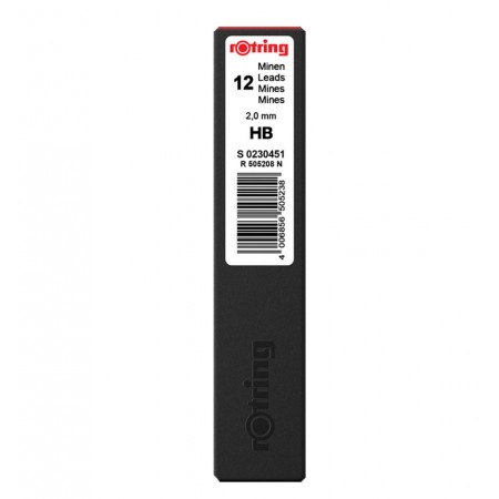 Mina creion 2.0mm hb rotring