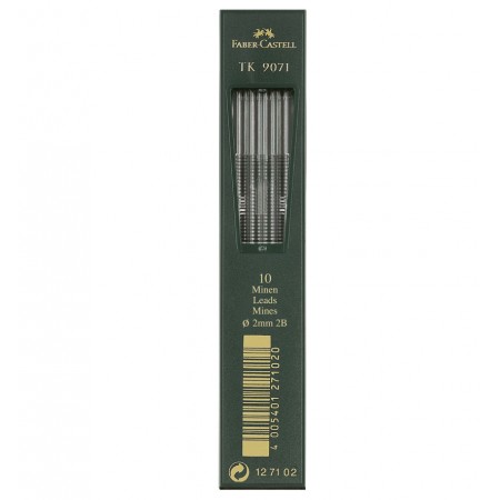 Mina creion 2mm 2b tk faber-castell