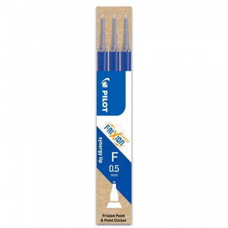 Mina roller 0.5mm albastra point 3/set frixion pilot Mina roller 0.5mm albastra point 3/set frixion pilot