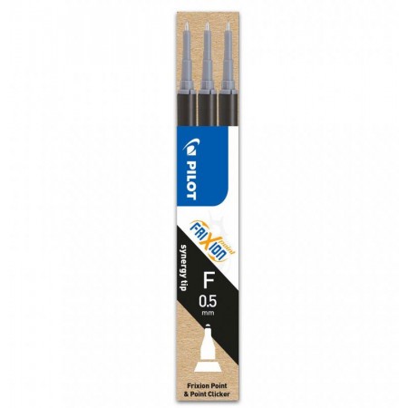 Mina roller 0.5mm neagra 3/set point frixion pilot Mina roller 0.5mm neagra 3/set point frixion pilot