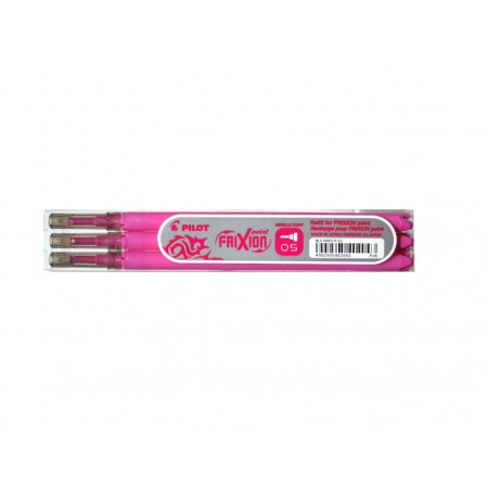 Mina roller 0.5mm roz point 3/set frixion pilot