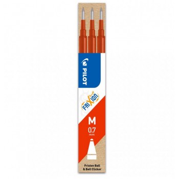 Mina roller 0.7mm rosie 3/set frixion pilot