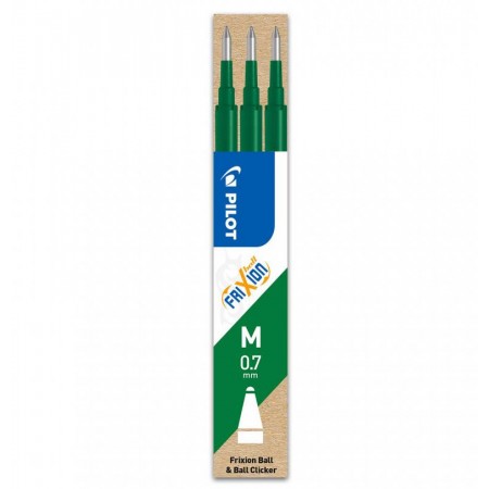 Mina roller 0.7mm verde 3/set frixion pilot