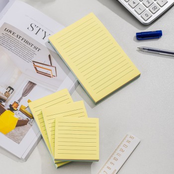 Notes adeziv 101*152 mm 4*25 file r-v-g-a liniat deli