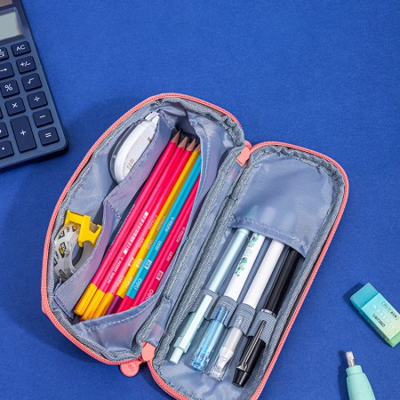 Penar oval cu compartimente culori asortate memories deli