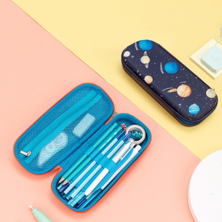Penar oval cu compartimente rigid spaceship deli