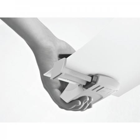 Perforator 10 coli model mini 5060 alb perla leitz