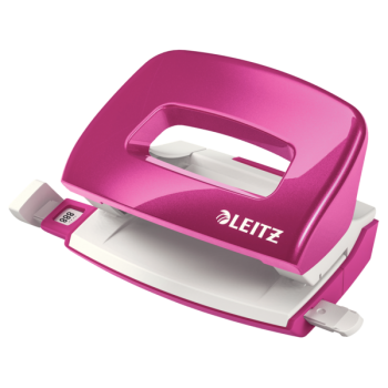 Perforator 10 coli model mini 5060 roz metalizat leitz