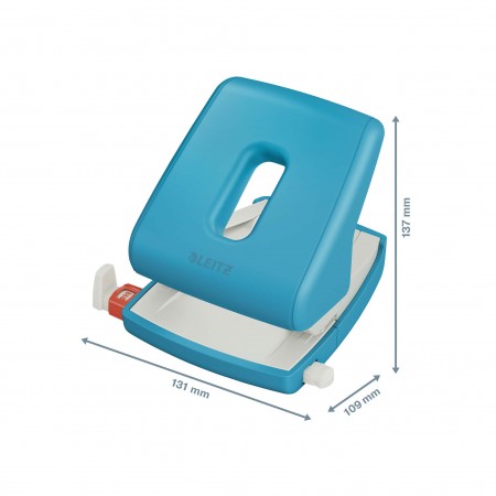 Perforator 30 coli model 5004 albastru celest cosy leitz Perforator 30 coli model 5004 albastru celest cosy leitz