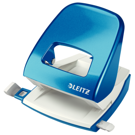 Perforator 30 coli model 5008 metalic albastru metalizat leitz Perforator 30 coli model 5008 metalic albastru metalizat leitz