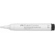 Pitt artist pen big brush alb faber-castell