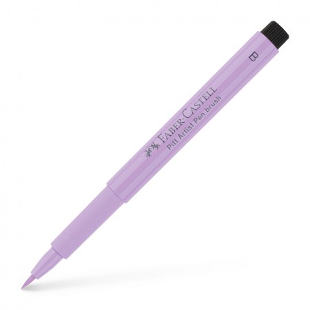 Pitt artist pen brush lila faber-castell