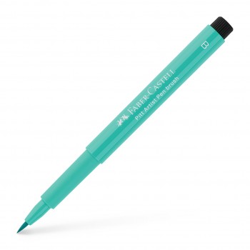 Pitt artist pen brush verde phtalo faber-castell