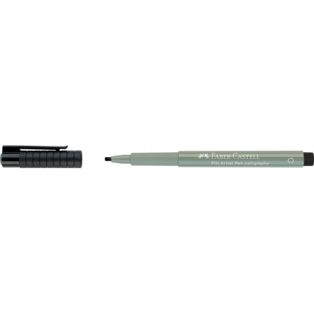 Pitt artist pen caligrafic gri cald iii faber-castell