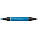 Pitt artist pen dual marker albastru phtalo 110 faber-castell