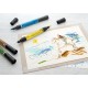 Pitt artist pen dual marker albastru phtalo 110 faber-castell