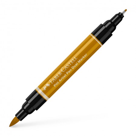 Pitt artist pen dual marker auriu verzui 268 faber-castell Pitt artist pen dual marker auriu verzui 268 faber-castell