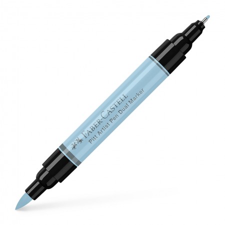 Pitt artist pen dual marker bleu gheata 148 faber-castell