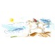 Pitt artist pen dual marker bleu gheata 148 faber-castell