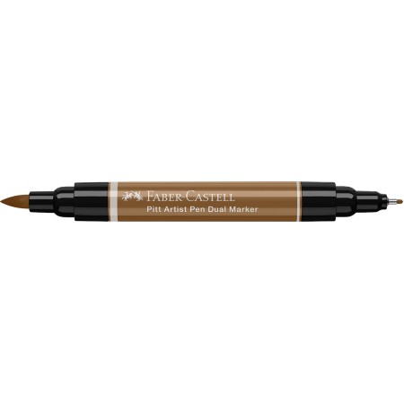 Pitt artist pen dual marker maro umbra 180 faber-castell Pitt artist pen dual marker maro umbra 180 faber-castell