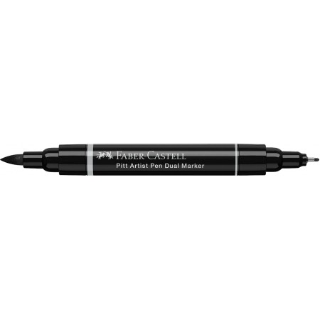 Pitt artist pen dual marker negru 199 faber-castell Pitt artist pen dual marker negru 199 faber-castell