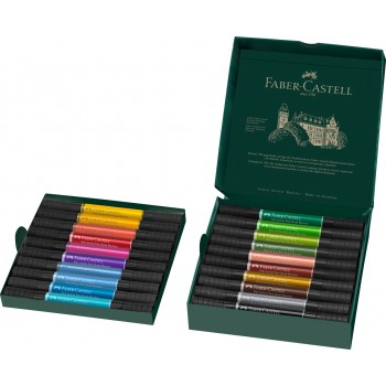 Pitt artist pen dual marker set 20 buc faber-castell