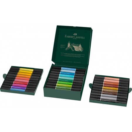 Pitt artist pen dual marker set 30 bucati faber-castell Pitt artist pen dual marker set 30 bucati faber-castell