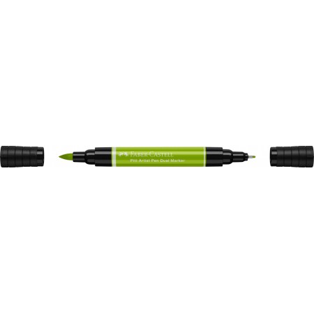 Pitt artist pen dual marker verde de mai 170 faber-castell Pitt artist pen dual marker verde de mai 170 faber-castell