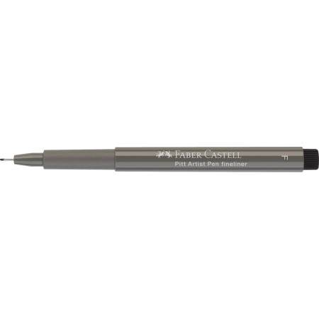 Pitt artist pen fineliner f gri cald iv faber-castell