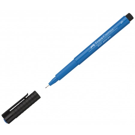 Pitt artist pen s albastru phtalo faber-castell