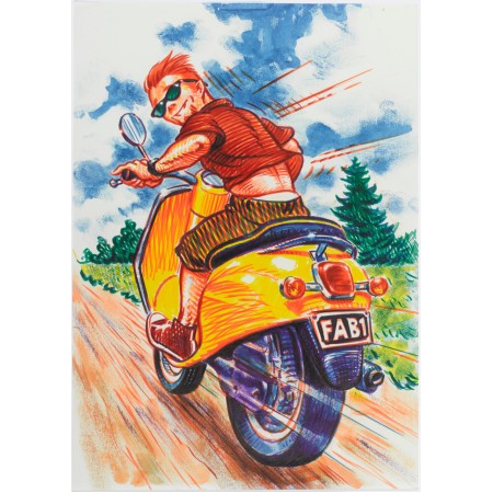 Pitt artist pen set 6 buc culori de baza 2022 faber-castell