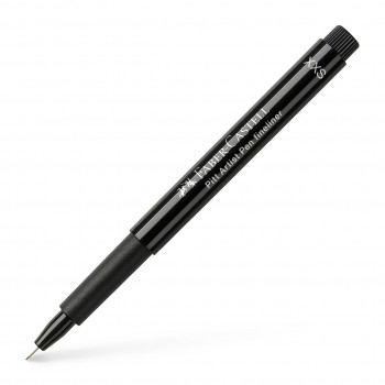 Pitt artist pen xxs 0.05mm negru faber-castell