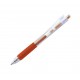 Pix cu gel 0.7mm fast gel portocaliu faber-castell