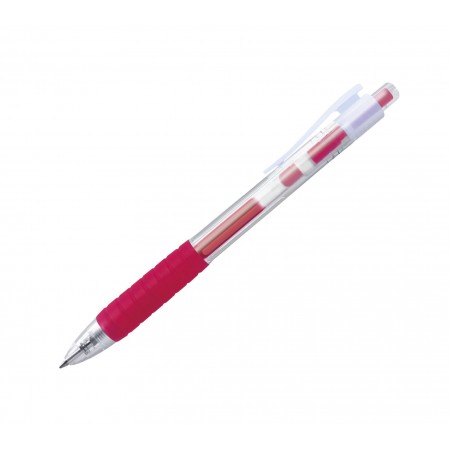 Pix cu gel 0.7mm fast gel roz faber-castell