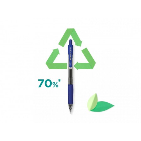 Pix cu gel cu mecanism 0.7mm g2 albastru pilot