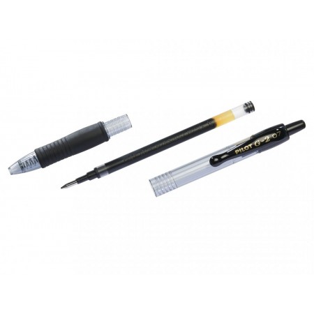 Pix cu gel cu mecanism 0.7mm g2 negru pilot