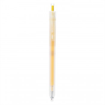 Pix cu gel cu mecanism 0.5 mm galben delight deli