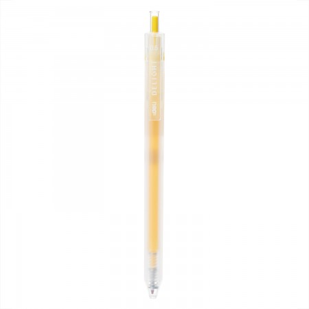 Pix cu gel cu mecanism 0.5 mm galben delight deli