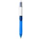 Pix cu mecanism 4 culori grip mediu bic