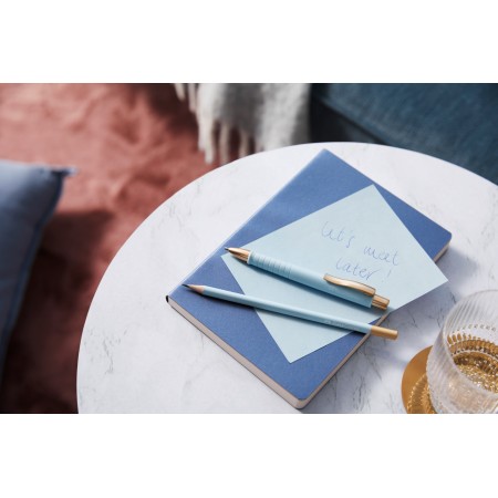 Pix cu mecanism bleu-auriu poly ball xb urban faber-castell