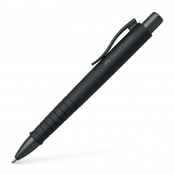 Pix cu mecanism si grip negru poly ball xb faber-castell