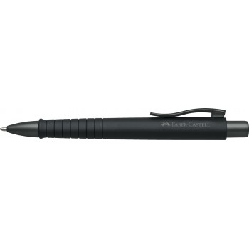 Pix cu mecanism si grip negru poly ball xb faber-castell
