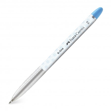 Pix unica folosinta 0.5mm albastru k1 faber-castell Pix unica folosinta 0.5mm albastru k1 faber-castell