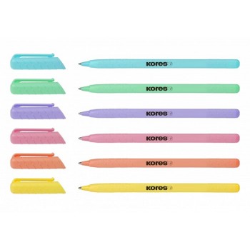 Pix unica folosinta kor-m 1mm semi-gel cul pastel 50/set kores