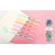 Pix unica folosinta kor-m 1mm semi-gel cul pastel 50/set kores